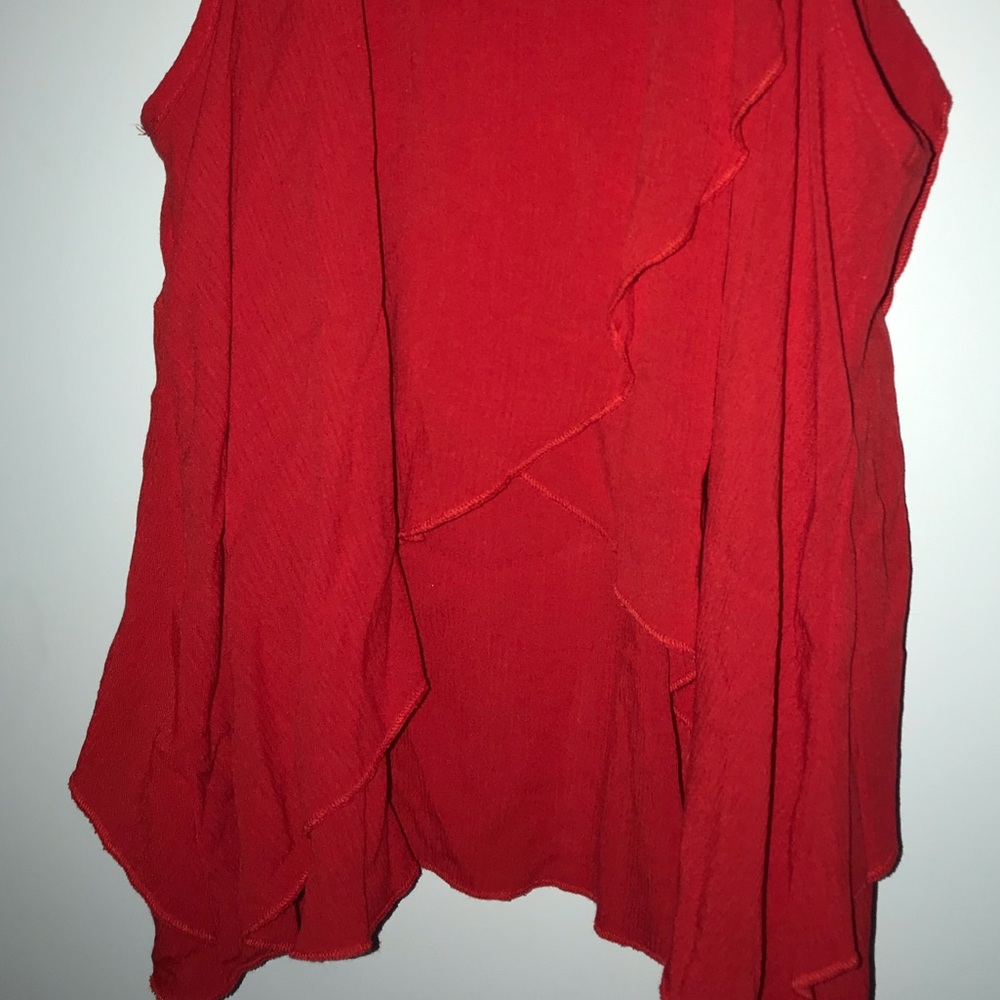 RED HALTER TOP! Size M - Picture 4 of 4